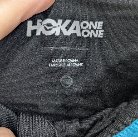 Hoka One One Running Shorts XLarge Men's Teal Lightweight Training Gym 7" Lined - Picture 4 of 8